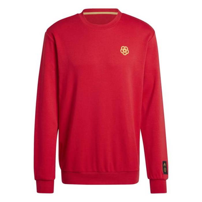アディダス Adidas 【 Manchester United Sweatshirt Adults Men Mufc Red 】 ユナイテッド スウェット トレーナー スポーツ アウトドア サッカー フットサル メンズウェア その他 メンズ Red 赤・レッド
