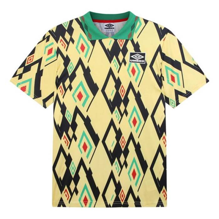 アンブロ Umbro 【 Tropical Shirt Mens Men Yellow/Black 】 メンズ スポーツ アウトドア サッカー フットサル メン...