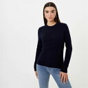 ジャック ウィルス Jack Wills 【 Tinsbury Merino Wool Blend Cable Knitted Jumper Women 】 レ...