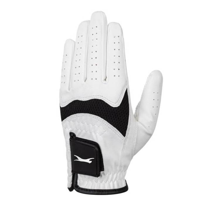 Slazenger 【 Ikon Golf Glove Juniors Unisex White 】 golf ゴルフ グローブ グラブ 手袋 スポーツ アウトドア ゴルフ グローブ ユニセックス 白色 ホワイト