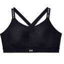 アンダーアーマー Under Armour 【 Infinity Mid Bra Womens Women Black/White 】 ミッド レディース スポ...