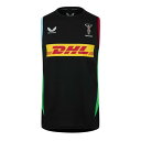 Castore 【 Harlequins Training Vest 2024 2025 Adults Men Caviar 】 トレーニング ベスト スポーツ...