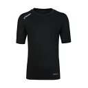 Sondico 【 Core Baselayer Short Sleeves Juniors Kids Black 】 コア スポーツ アウトドア サッカー フ...