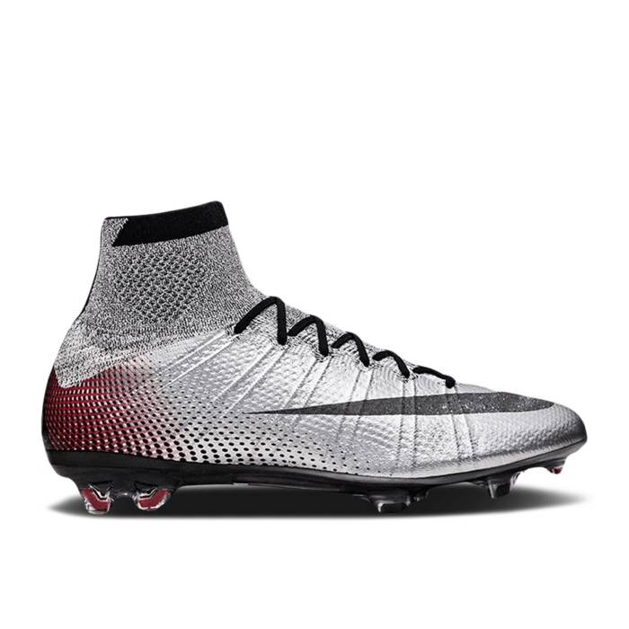 ʥ Nike  Mercurial Superfly Cr7 'Quinhentos' Men Metallic Silver/Black/Gym Red...