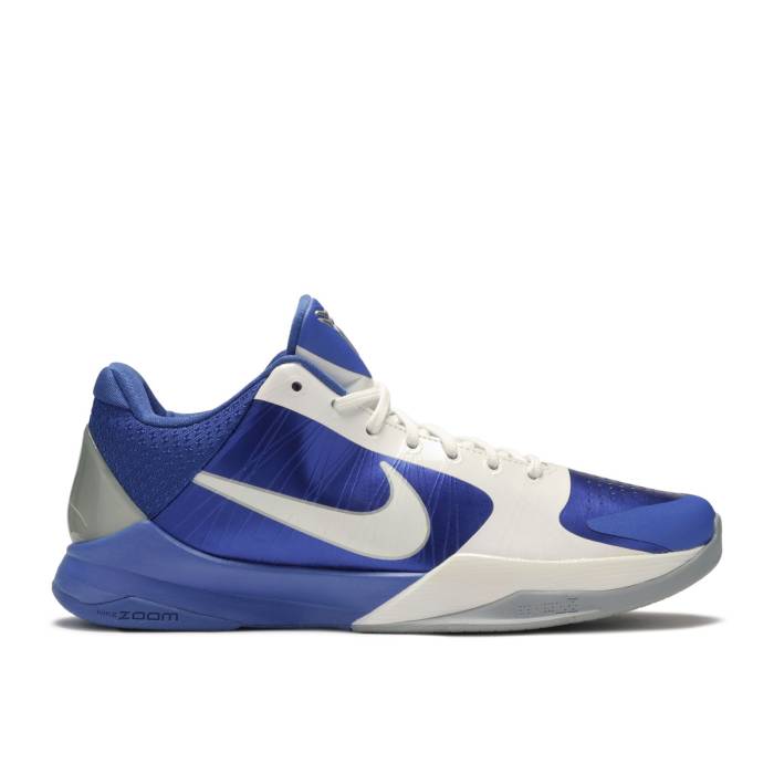 ナイキ Nike 【 Zoom Kobe 5 Tb 'White Varsity Royal' Men White/Varsity Royal/White/Me...