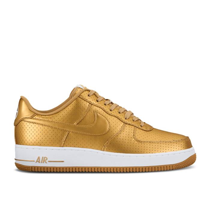 ナイキ Nike 【 Air Force 1 Low '07 Lv8 'Gold' Men Gold/Gold 】 靴 メンズ靴 スニーカー メンズ ゴールド