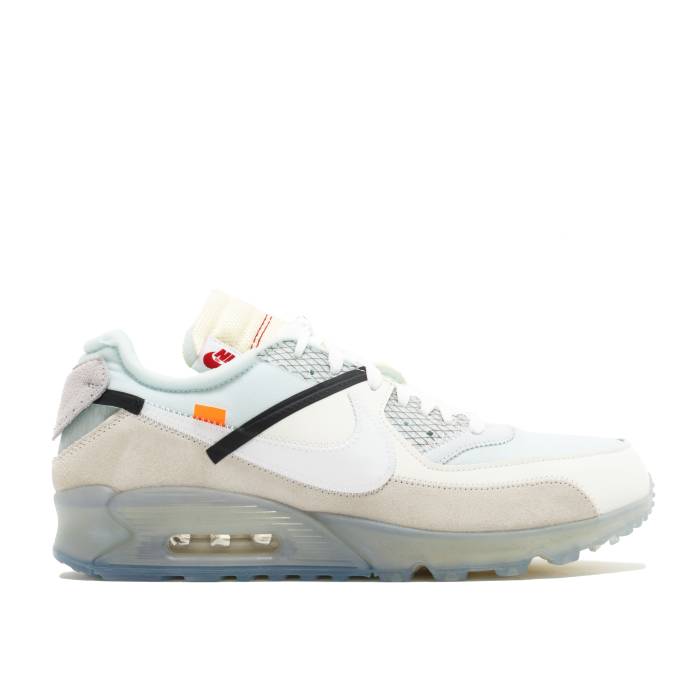 ナイキ Nike 【 Off-White X Air Max 90 'The Ten' Men Sail/White/Muslin 】 オフホワイト マックス ...