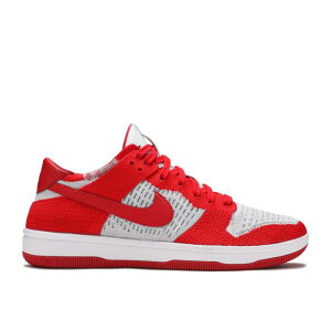 ナイキ Nike 【 Dunk Low Flyknit 'University Red' Men University Red/White-Wolf Grey 】 ダンク フライニット 靴 メンズ靴 スニーカー メンズ Red 赤・レッド 灰色 グレー