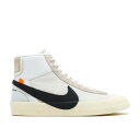 ナイキ Nike 【 Off-White X Blazer Mid 'The Ten' Men White/Black-Muslin 】 オフホワイト ブレイザー ミッド 靴 メンズ靴 スニーカー メンズ 白色 ホワイト(4)