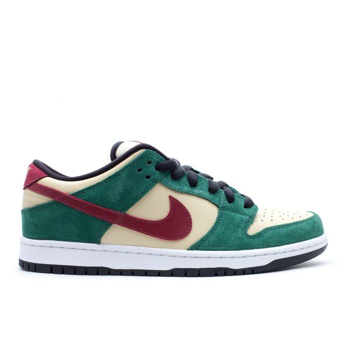 ʥ Nike  Dunk Low Pro Sb 'Vegas Gold' Men Vegas Gold/Team Red-Team Green  ...