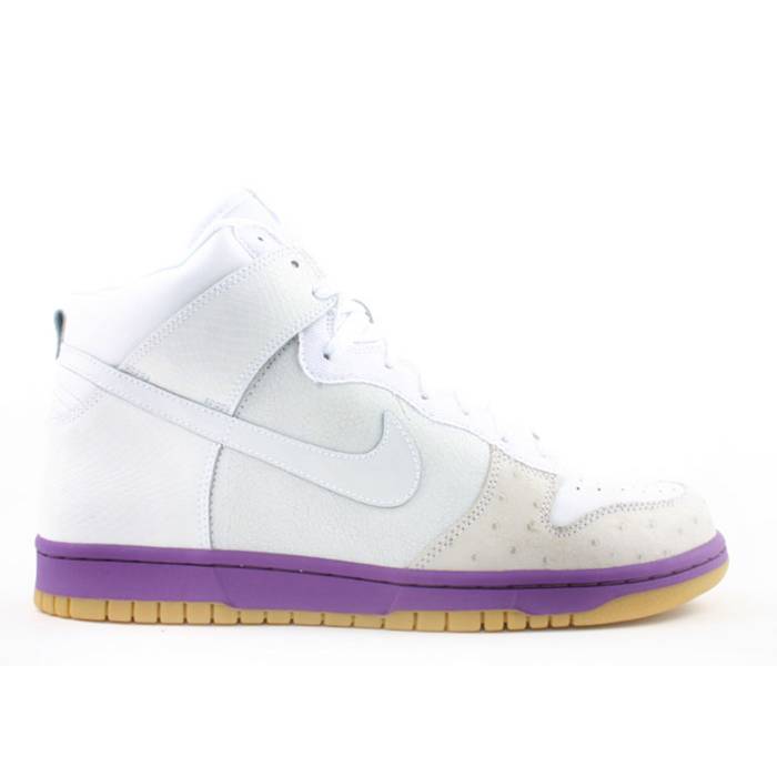 ナイキ Nike 【 Dunk High Deluxe 'White Hyacinth' Men White/White/Hyacinth 】 ダンク ハイ デ...