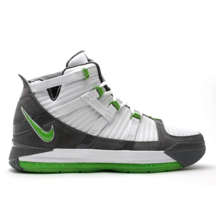 ナイキ Nike 【 Zoom Lebron 3 'Dunkman' Men White/Graphite/Neon Green 】 ズーム Lebron レブ...