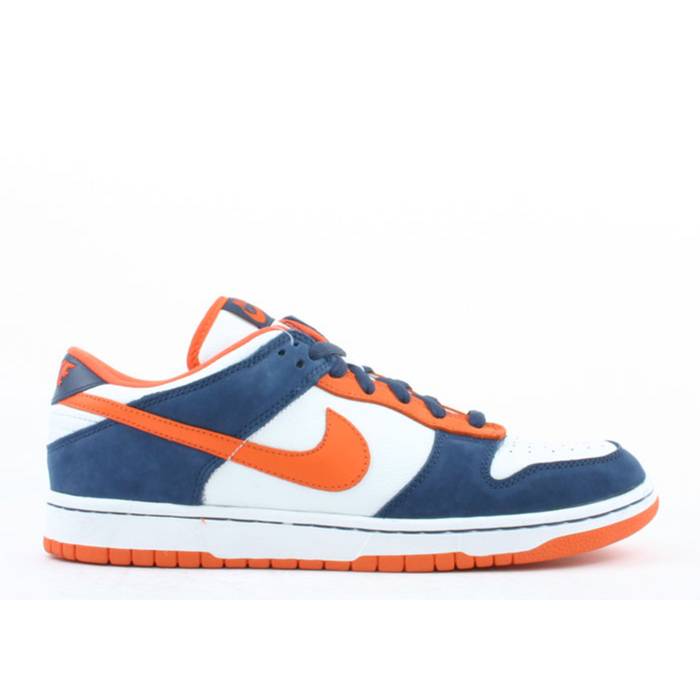 ナイキ Nike 【 Dunk Low Pro Sb 'Broncos' Men White/Orange Blaze-Midnight Navy 】 ダンク ...