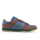ナイキ Nike 【 Dunk Low Pro Sb 'Barf' Men Navy/Outdoor Green-Light Chocolate 】 ダンク プロ エスビー 靴 メンズ靴 スニーカー メンズ 紺色 ネイビー
