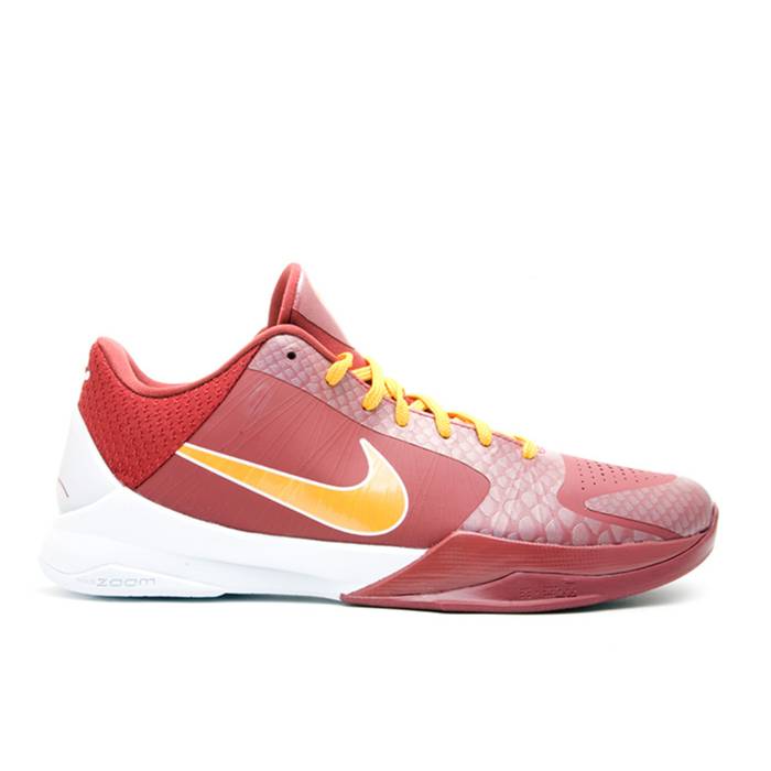 ʥ Nike  Zoom Kobe 5 'Usc' Men Vrsty Crmsn/Unrsty Gld (Usc)   Kobe ӡ  ...