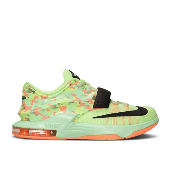ʥ Nike  Kd 7 Gs 'Easter' Youth Liquid Lime/Black-Vapor Green-Sunset...