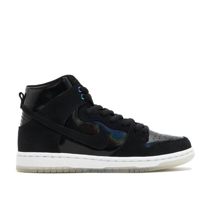 ナイキ Nike 【 Sb Zoom Dunk High Pro 'Iridescent' Men Black/Black-White-Clear 】 エスビー ズーム ダンク ハイ プロ 靴 メンズ靴 スニーカー メンズ 黒色 ブラック
