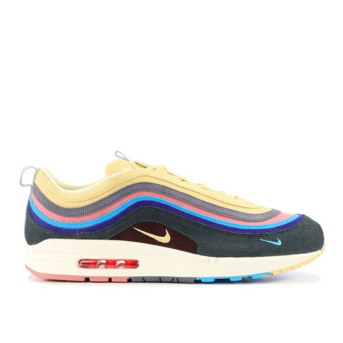 ナイキ Nike 【 Sean Wotherspoon X Air Max 1/97 Pre-Release Men Light Blue Fury/Lemon...