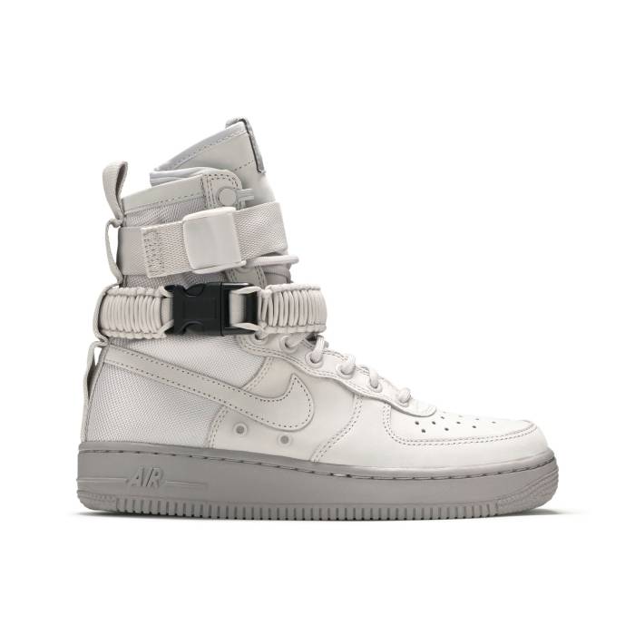 ʥ Nike  Wmns Sf Air Force 1 High 'Vast Grey' Women Vast Grey/Vast G...