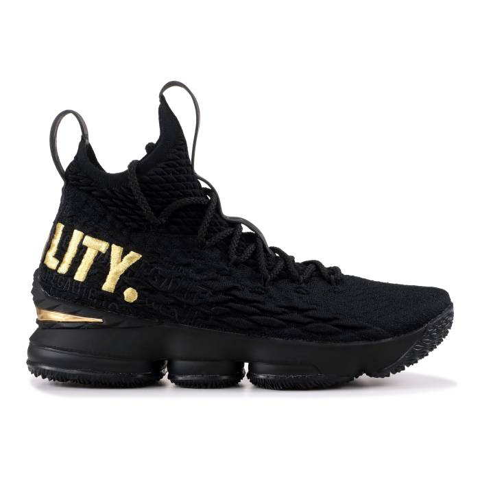 ʥ Nike  Lebron 15 'Equality' Pe Men Black/Gold  Lebron ֥  󥺷 ˡ ...