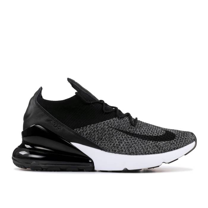 ナイキ Nike 【 Air Max 270 Flyknit 'Oreo' Men Black/Black-White 】 マックス フライニット 靴 メンズ靴 スニーカー メンズ 黒色 ブラック