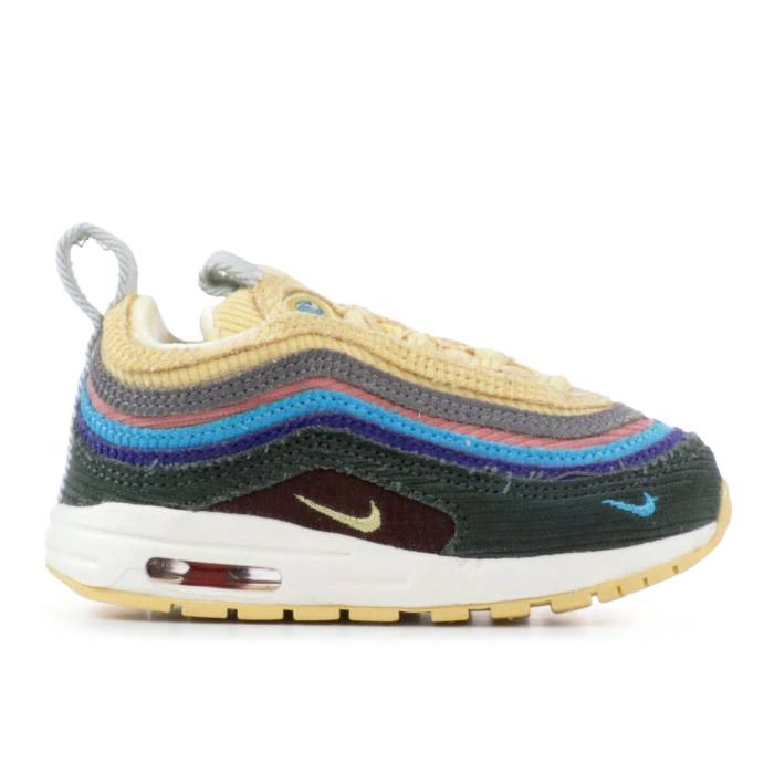ʥ Nike  Sean Wotherspoon X Air Max 1/97 Td Infant Light Blue Fury/L...