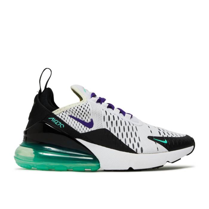 ʥ Nike  Wmns Air Max 270 'Grape' Women White/Court Purple-Menta-Bla...