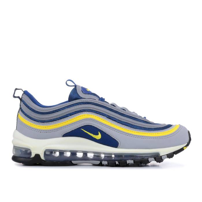 ʥ Nike  Air Max 97 Gs 'Wolf Grey Tour Yellow' Youth Wolf Grey/Tour ...