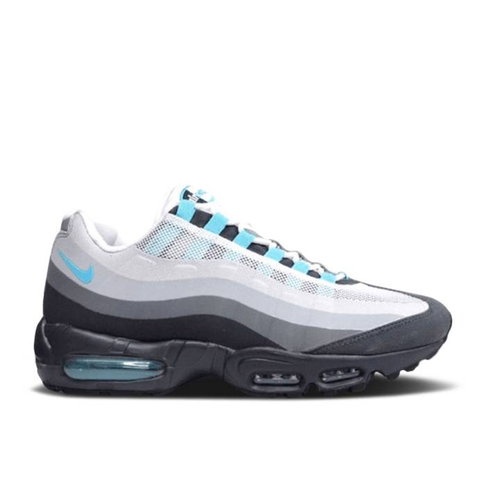 ナイキ Nike 【 Air Max 95 No Sew 'Tide Pool Blue' Men Anthracite/Tide Pool Blue-Cool Grey 】 マ..