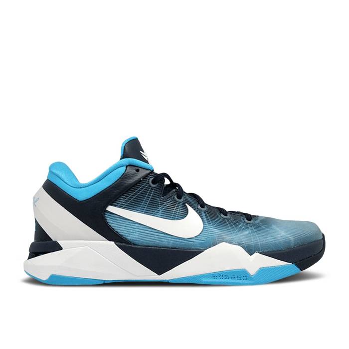 ナイキ Nike 【 Zoom Kobe 7 Xdr 'Great White Shark' Men White/Obsidian-White-Blue 】 ズ...