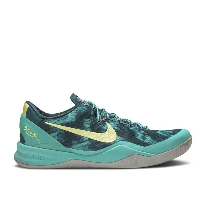 ʥ Nike  Kobe 8+ 'Supernatural' Sport Pack Men Dark Atomic Teal/Electric Yello...