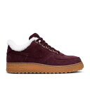 ナイキ Nike 【 Air Force 1 Premium Winter 'Burgundy Crush' Men Burgundy Crush/Gum Li...