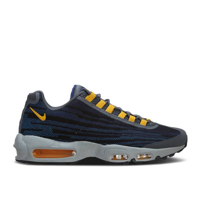 楽天スニケスナイキ Nike 【 Air Max 95 Jcrd 'Deep Royal Blue' Men Deep Royal Blue/University Gold-Dark Grey 】 マックス 靴 メンズ靴 スニーカー メンズ ディープ 青色 ブルー 灰色 グレー