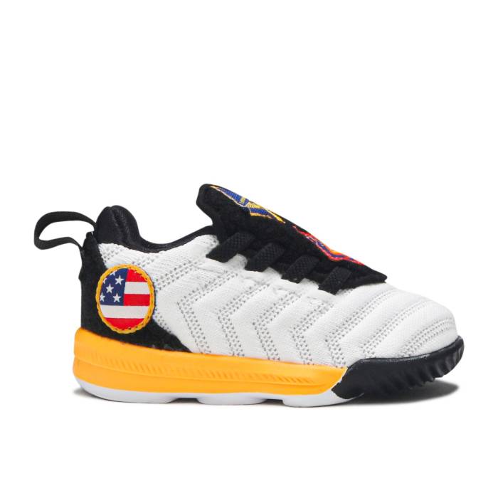 ナイキ Nike 【 Lebron 16 Td 'Space Travel' Infant White/Laser Orange 】 Lebron レブロン キッズ ..