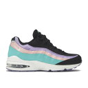 ナイキ Nike 【 Air Max 95 Gs 'Have A Day' Youth Black/White-Hyper Jade-Bleached Coral 】 マックス キッズ ベビー マタニティ キッズファッション 靴 スニーカー ジュニア キッズ 黒色 ブラック