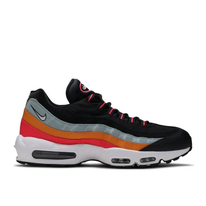 ナイキ Nike 【 Air Max 95 Essential 'Ocean Cube' Men Black/White/Ocean Cube/Kumquat 】 マックス 靴 メンズ靴 スニーカー メンズ 黒色 ブラック 白色 ホワイト