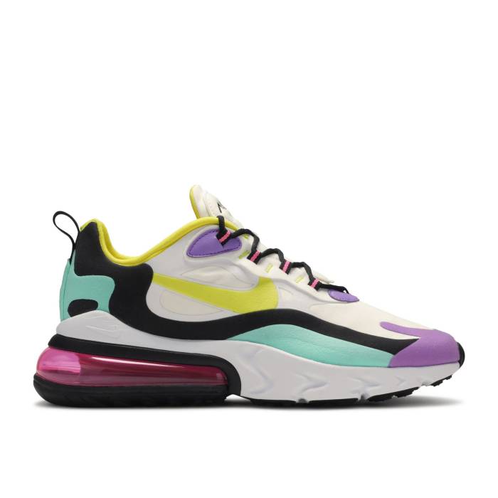 ˥㤨֥ʥ Nike  Air Max 270 React 'Geometric Abstract' Men White/Dynamic Yellow-Black-Bright Violet  ޥå ꥢ  󥺷 ˡ   ۥ磻 ʥߥå 硦ХåȡפβǤʤ43,400ߤˤʤޤ