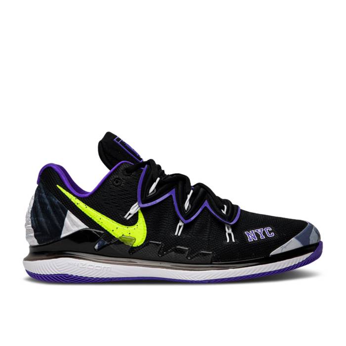 ナイキ Nike 【 Court Air Zoom Vapor X Kyrie 5 'Nyc' Men Black/Psychic Purple/White/V...