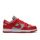 ナイキ Nike 【 Off-White X Dunk Low 'University Red' Men University Red/University Red/Wolf Grey 】 オフホワイト ダンク 靴 メンズ靴 スニーカー メンズ Red 赤・レッド 灰色 グレー(4)