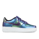 ナイキ Nike 【 Air Force 1 Low Lv8 Gs 'Purple Neptune Green' Youth Court Purple/Nept...