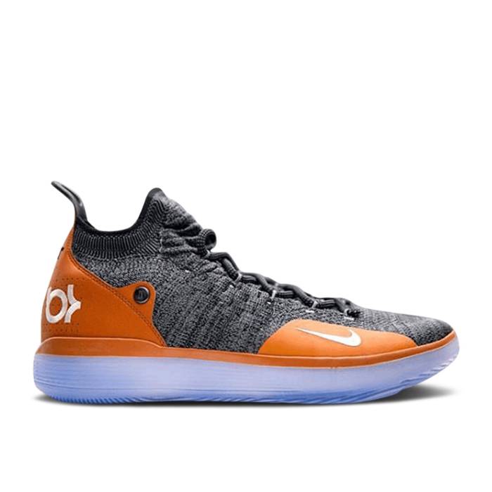 ナイキ Nike 【 Zoom Kd 11 'Texas Longhorns' Sample Men Dark Grey/Black/White/Burnt O...