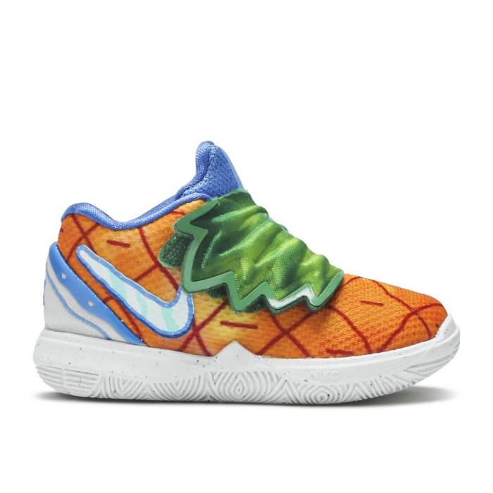 ナイキ Nike 【 Spongebob Squarepants X Kyrie 5 Td 'Pineapple House' Infant Orange Peel/Teal Tint..