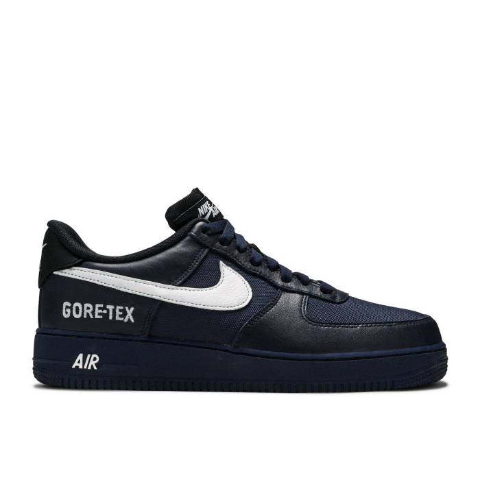 ナイキ Nike 【 Gore-Tex X Air Force 1 Low 'Navy' Men Obsidian/Black/Off Noir/White 】 ゴアテックス 靴 メンズ靴 スニーカー メンズ 黒色 ブラック 白色 ホワイト