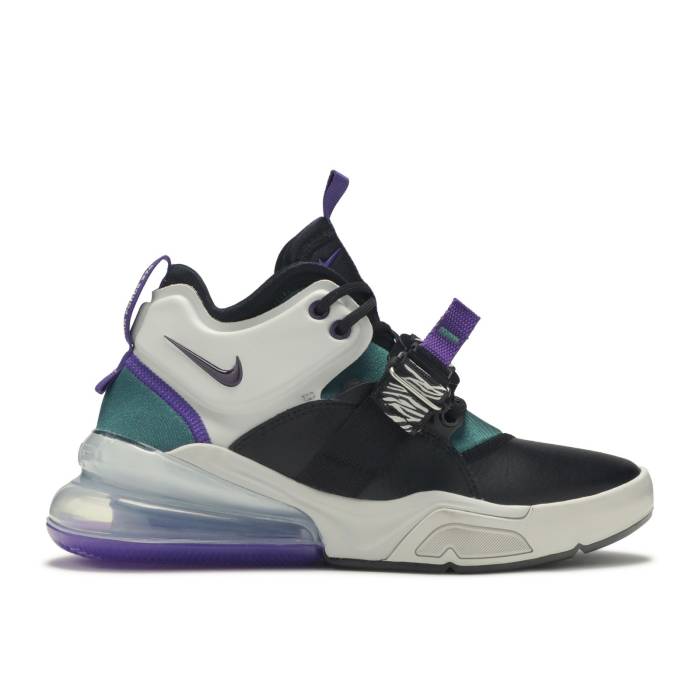 ナイキ Nike 【 Air Force 270 Gs 'Light Zen Grey' Youth Light Zen Grey/Court Purple 】...