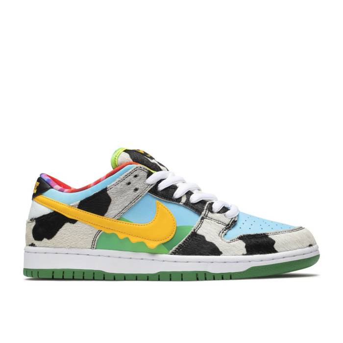 ナイキ Nike 【 Ben & Jerry's X Dunk Low Sb 'Chunky Dunky' Men White/Lagoon Pulse/Bla...