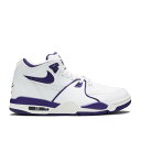 ナイキ Nike 【 Air Flight 89 'Court Purple' Men White/Court Purple 】 Flight フライト 靴 メ...