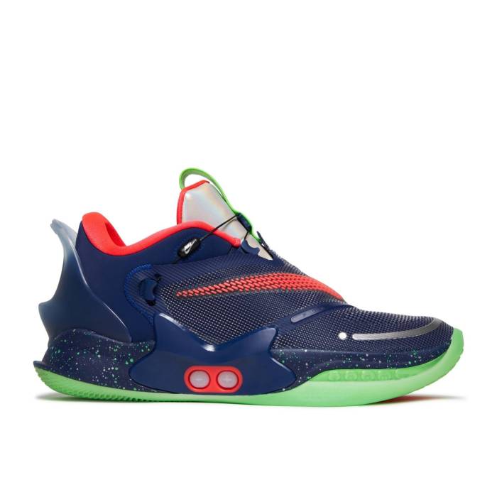 ナイキ Nike 【 Adapt Bb 2.0 'Planet Of Hoops' Men Blue Void/Black/Green Strike 】 アダプト 靴 メンズ靴 スニーカー メンズ 青色 ブルー 黒色 ブラック green 緑・グリーン ストライク
