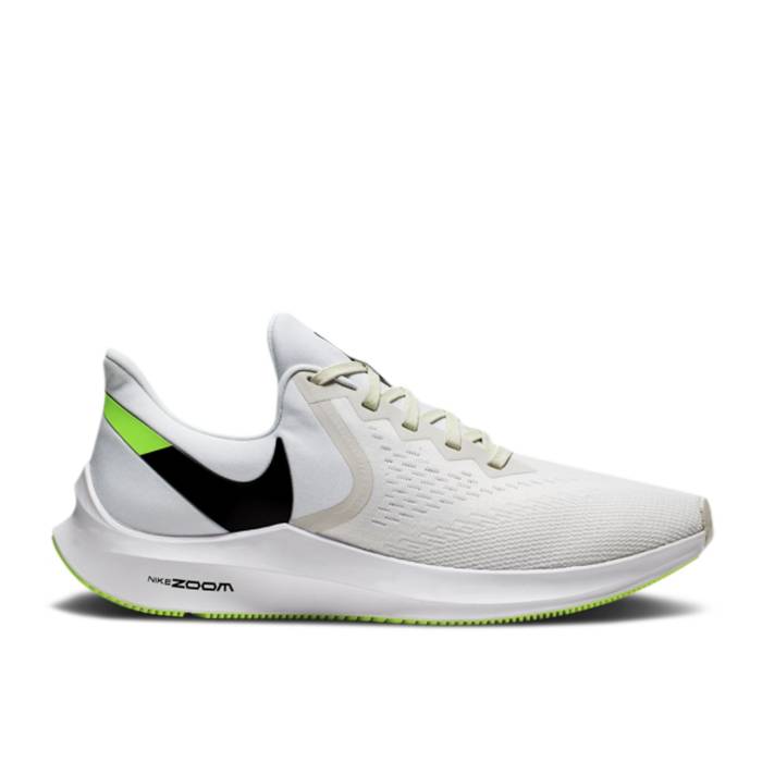 ナイキ Nike 【 Zoom Winflo 6 'Platinum Tint Green' Men Platinum Tint/Black/White/Electric Green 】 ズーム 靴 メンズ靴 スニーカー メンズ Platinum プラチナム 黒色 ブラック 白色 ホワイト green 緑・グリーン