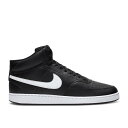 ナイキ Nike 【 Court Vision Mid 'Black White' Men Black/White 】 コート ミッド 靴 メンズ靴 スニーカー...
