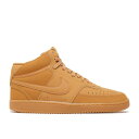 ナイキ Nike 【 Court Vision Mid 'Flax Twine' Men Flax/Gum Light Brown/Twine/Flax 】 コ...